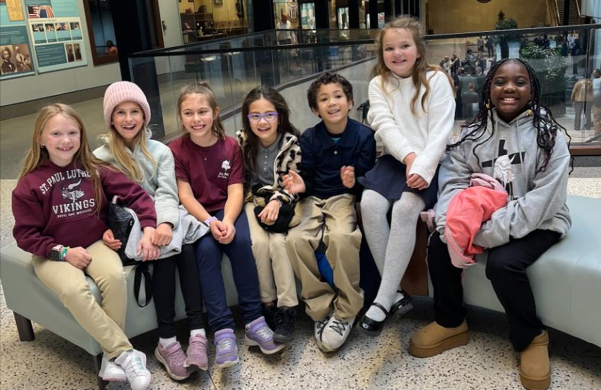 St. Paul Lutheran School students